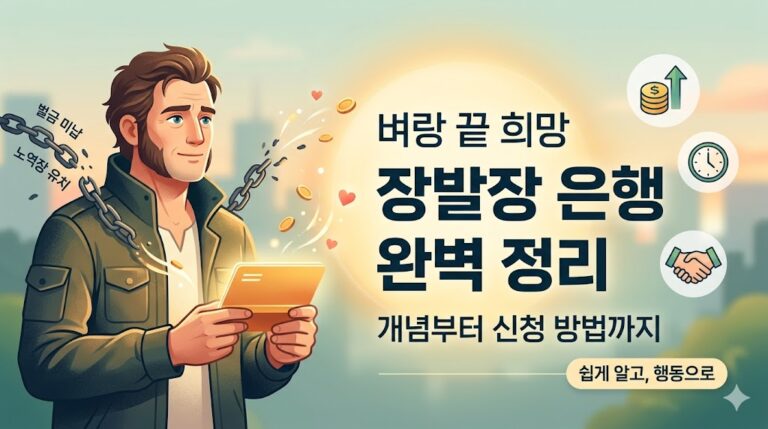 장발장 은행 완벽정리