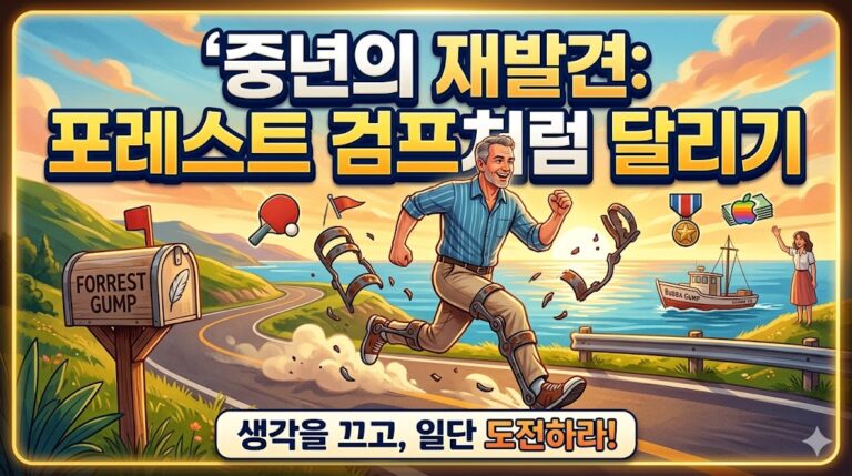 중년의 재발견 포레스트 검프처럼 달리기