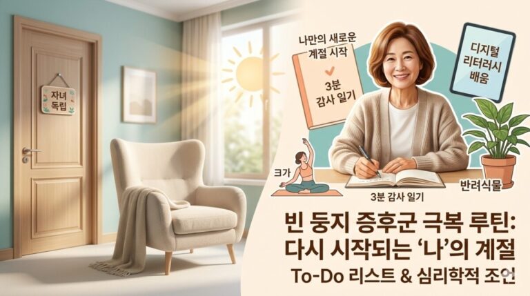 빈둥지 증후군 극복하기