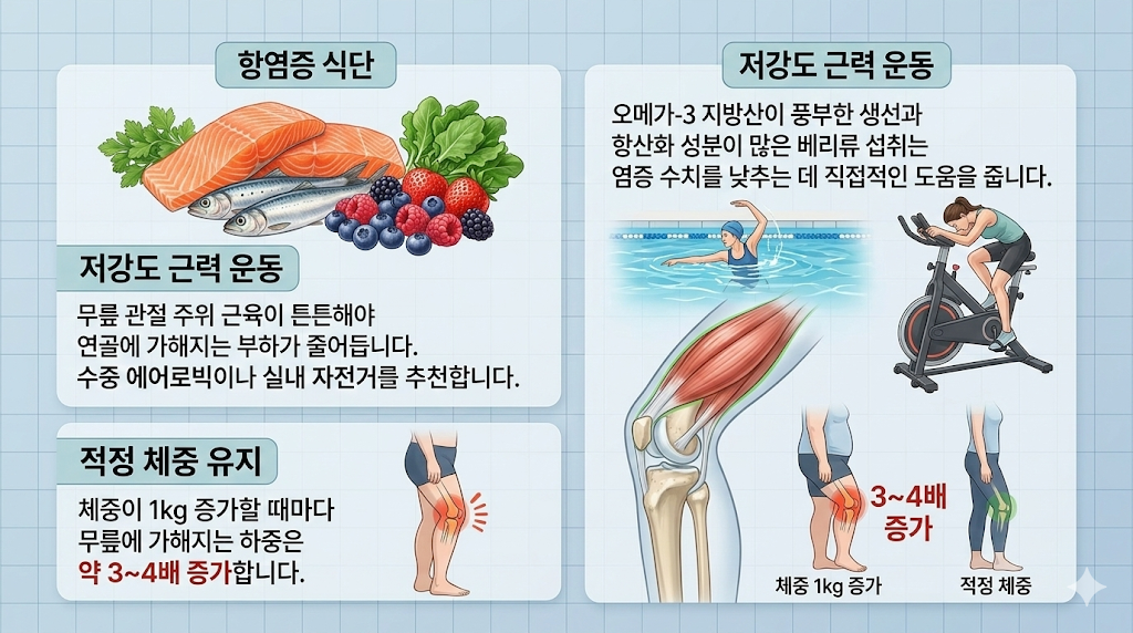 관절 건강을 지키는 생활습관 3가지