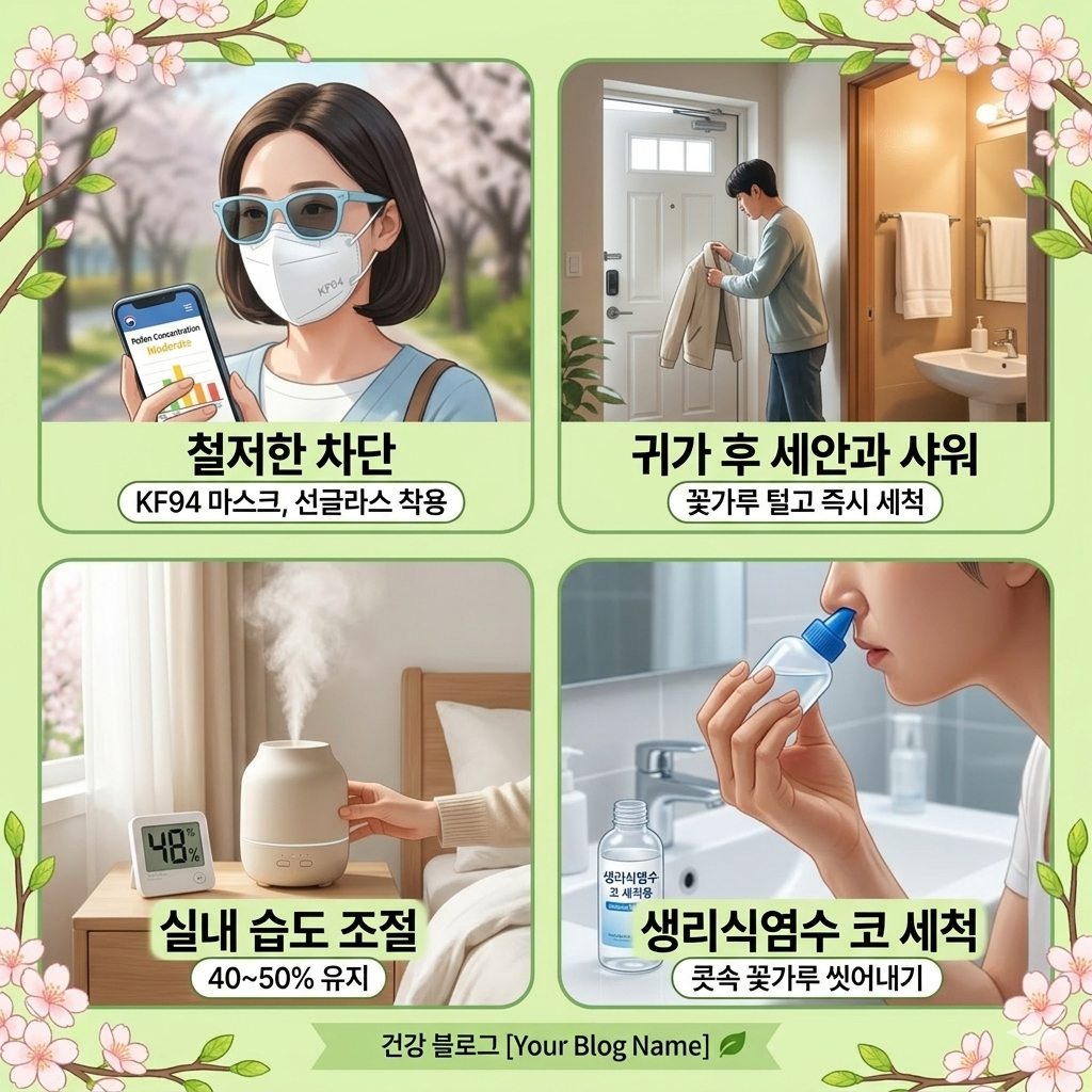 생활 속 알레르기 완화 신천법