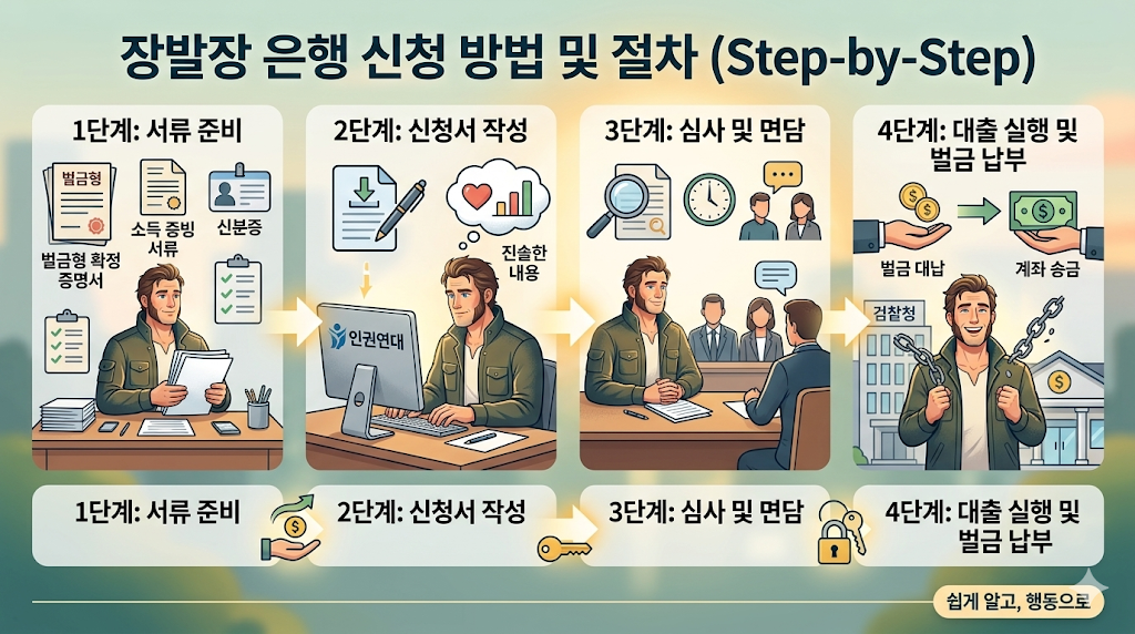 장발장 은행 신청 방법 및 절차