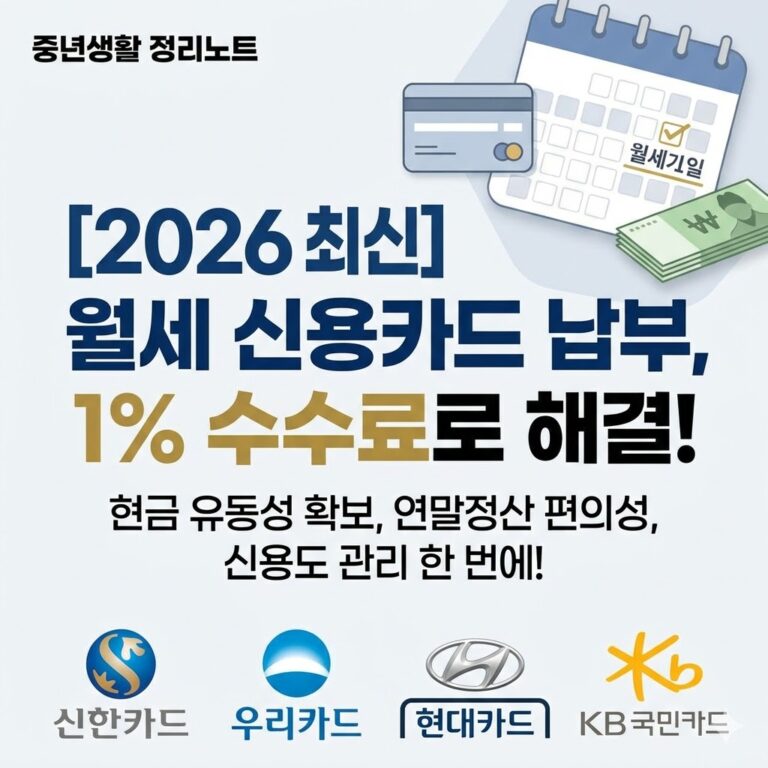 월세 신용카드 납부