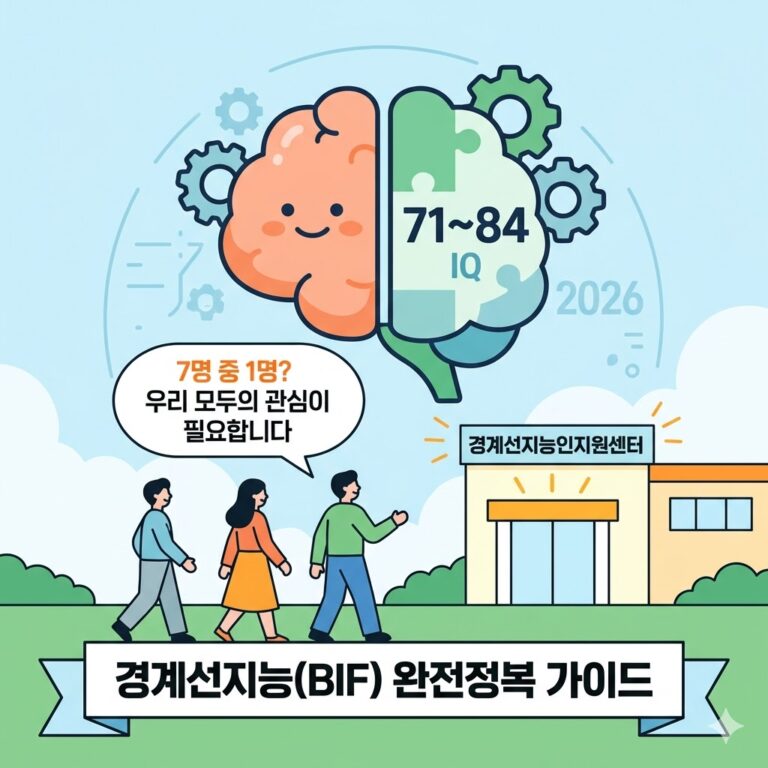 경계선 지능 가이드