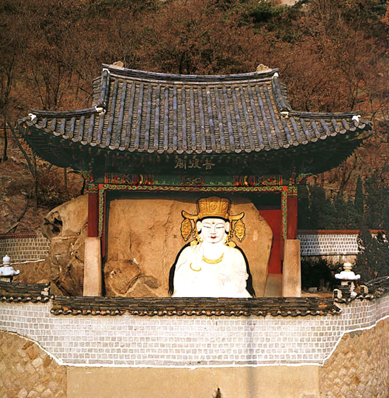 서울 옥천암 백불