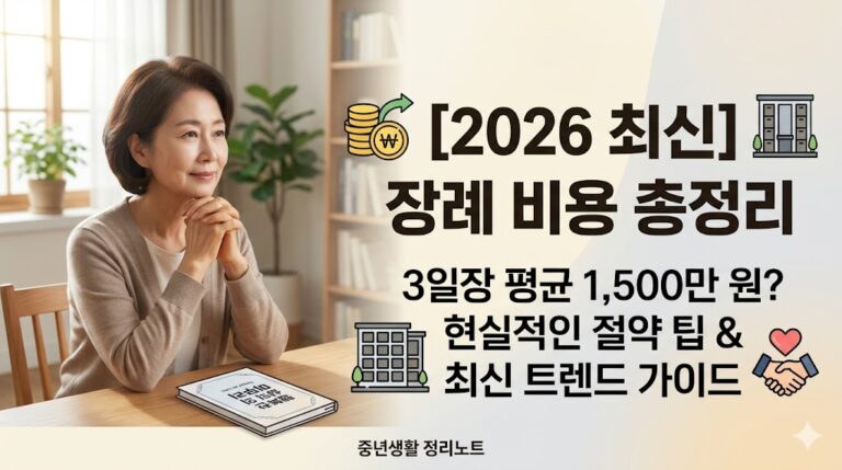 최신 장례비용 총정리