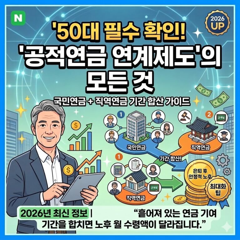 50대 공적연금 연계제도