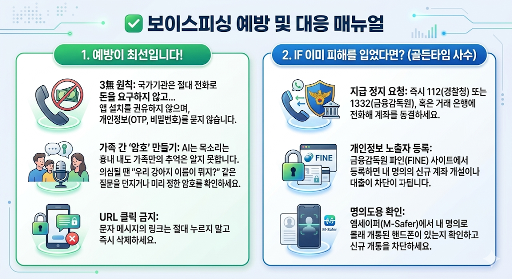 보이스피싱 예방 및 대응 매뉴얼