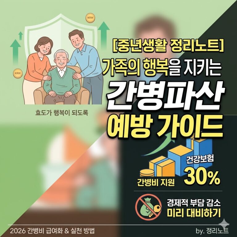 간병파산 예방 가이드