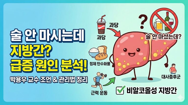 술안마시는데 지방간, 비알코올성 지방간 급증원인 분석