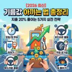 2026 기름값 아끼는 법 총정리