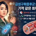 급성구획증후군 문근영의 기적같은 회복 스토리