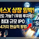 스페이스X 상장 임박 우회투자 전략 4가지