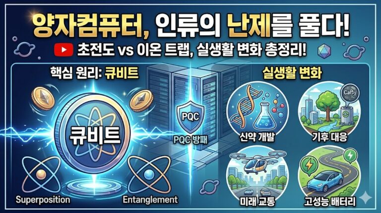 양자컴퓨터 인류의 난제를 풀다